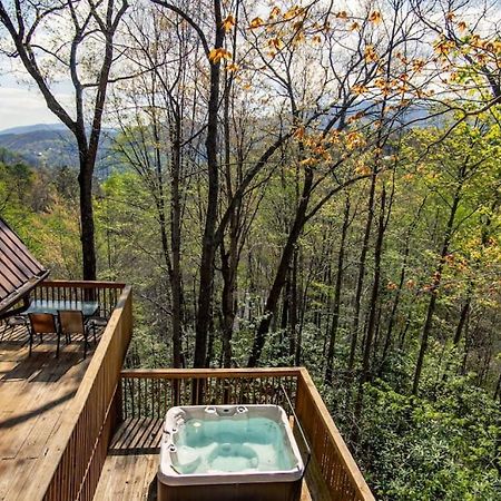 Bear View Chalet With Hot Tub And Near Ober Gatlinburg Exteriör bild